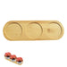 Bandeja de madera para suculentas, duradera para encimera de baño y decoración para desayuno - Quierox - Tienda Online