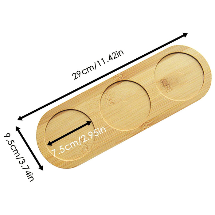 Bandeja de madera para suculentas, duradera para encimera de baño y decoración para desayuno - Quierox - Tienda Online
