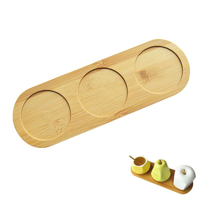 Bandeja de madera para suculentas, duradera para encimera de baño y decoración para desayuno - Quierox - Tienda Online