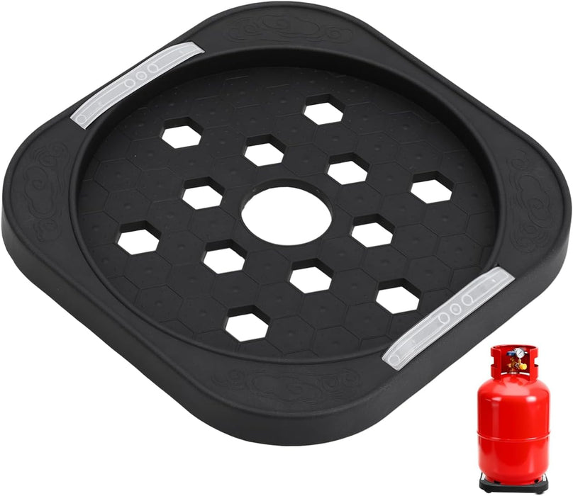 Bandeja de tanque de gas móvil de 12 pulgadas con ruedas - Quierox - Tienda Online