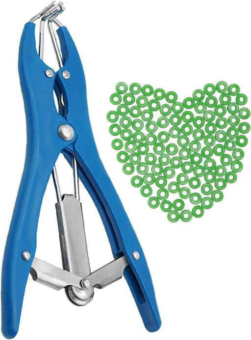 Bander de castración para ganado con 100 anillos castradores para corderos - Quierox - Tienda Online