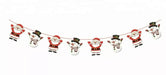 Banderines navideños con Papá Noel y muñeco de nieve - Quierox - Tienda Online