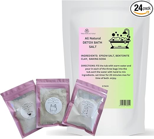 Baño desintoxicante natural para eliminar metales pesados pack de 3 - Quierox - Tienda Online