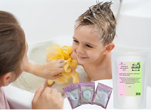 Baño desintoxicante natural para eliminar metales pesados pack de 3 - Quierox - Tienda Online