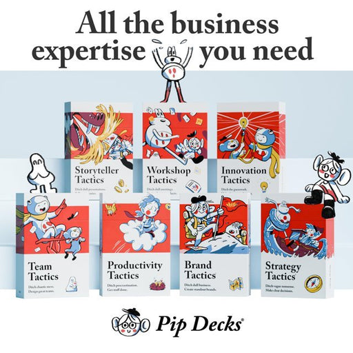 Baraja de cartas Pip, herramienta empresarial para mejorar tu influencia - Quierox - Tienda Online