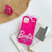 Barbie Pink Elegante funda compatible con iPhone 13,14 Pro Max - Quierox - Tienda Online