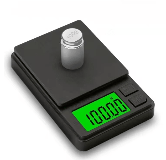 Báscula de bolsillo de precisión 1000 g x 0,01 g - Balanza digital de gramos - Quierox - Tienda Online