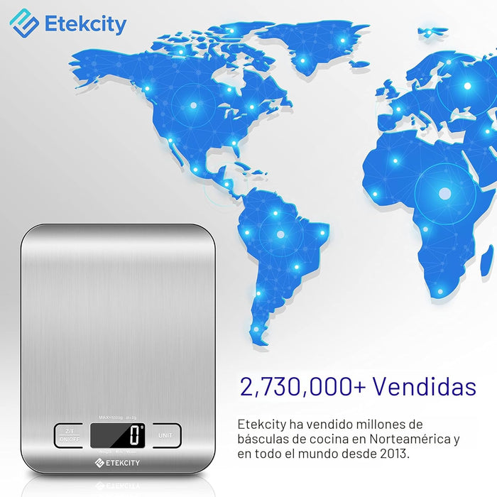 Báscula de cocina digital multifunción Etekcity, báscula de alimentos - Quierox - Tienda Online
