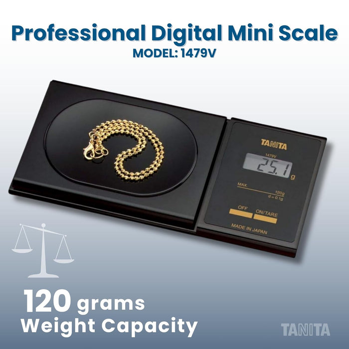 Báscula digital profesional mini Tanita 1479V - Quierox - Tienda Online