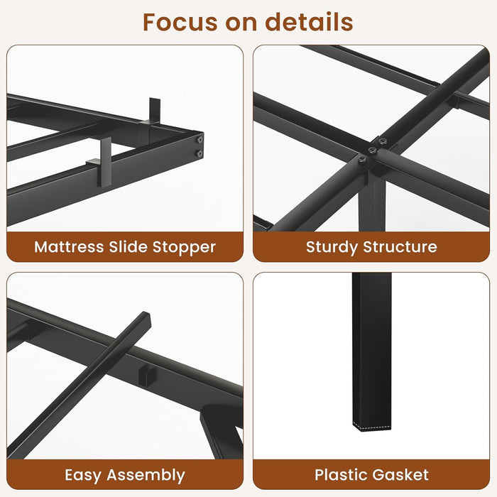 Base de cama flotante con luces LED - Quierox - Tienda Online