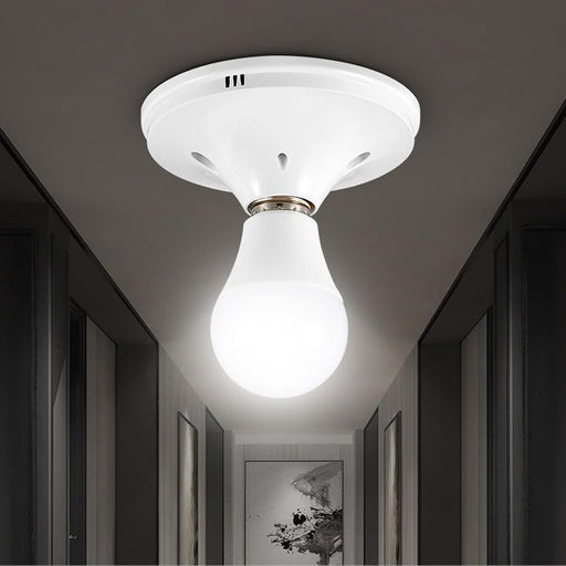Base de lámpara de techo con rosca para bombillo de luz LED, base de fijación - Quierox - Tienda Online