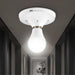 Base de lámpara de techo con rosca para bombillo de luz LED, base de fijación - Quierox - Tienda Online