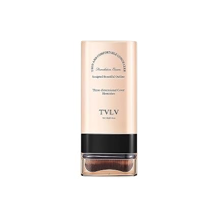 Base de maquillaje en crema TVLV con brocha incorporada 20 g (05 Honey) - Quierox - Tienda Online