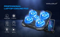 Base de refrigeración para portátil COOLCOOLD para portátiles con soporte para teléfono. - Quierox - Tienda Online