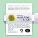 Basic Vigor Migrastil Migraine Stick Rollon - Refrescante y reconfortante para tu cabeza - Quierox - Tienda Online