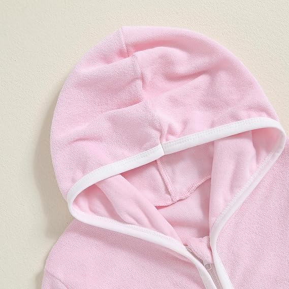 Bata de baño para niños Manga larga con Cremallera y Capucha - Quierox - Tienda Online