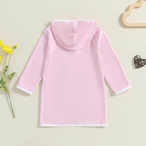 Bata de baño para niños Manga larga con Cremallera y Capucha - Quierox - Tienda Online