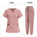 Bata quirúrgica médica de enfermería de alta calidad con elástico para mujer - Quierox - Tienda Online
