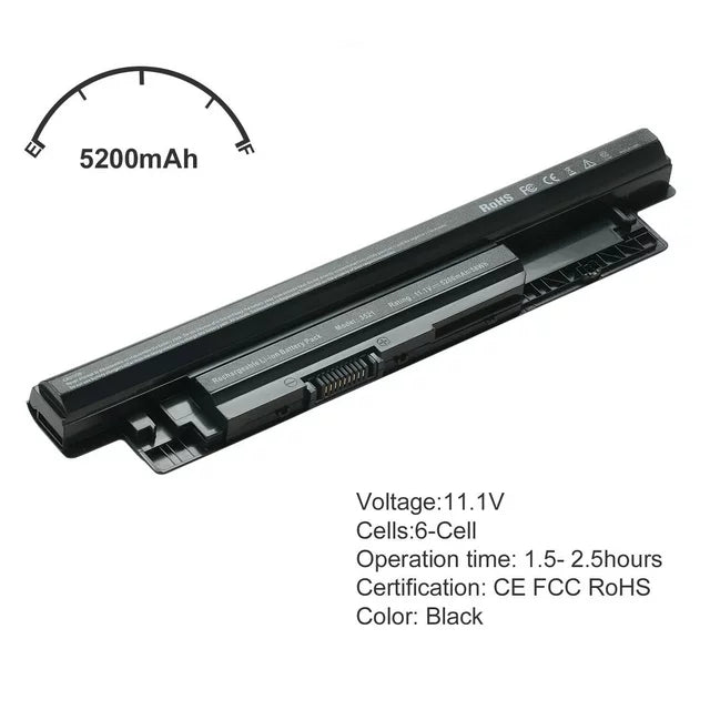 Batería de 58Wh XCMRD 11,1 V para Dell Inspiron 14-3421 15-3521 5521 17-3721 5721 - Quierox - Tienda Online