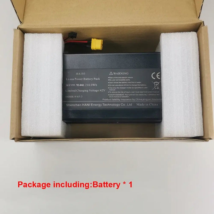 Batería de iones de litio HA103 de 36 V y 6 Ah - Quierox - Tienda Online