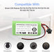 Batería de repuesto de 14.4V 3.5Ah para robot Shark Ion RVBAT850 RVBAT700 - Quierox - Tienda Online