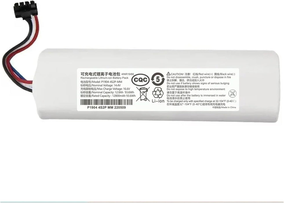 Batería de Repuesto P1904 - 4S2P - MM, Compatible con aspiradora (Color : 1PC - 5200mAh) - Quierox - Tienda Online