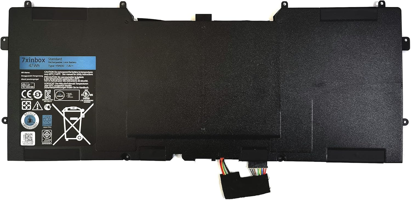 Batería de repuesto para computadora portátil Y9N00 de 7,4 V y 47 WH - Quierox - Tienda Online