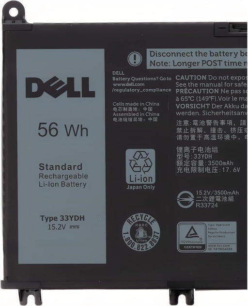 Batería Dell 56Wh 4 celdas Inspir 7778 7779 7573 7570 7586 7786 - Quierox - Tienda Online