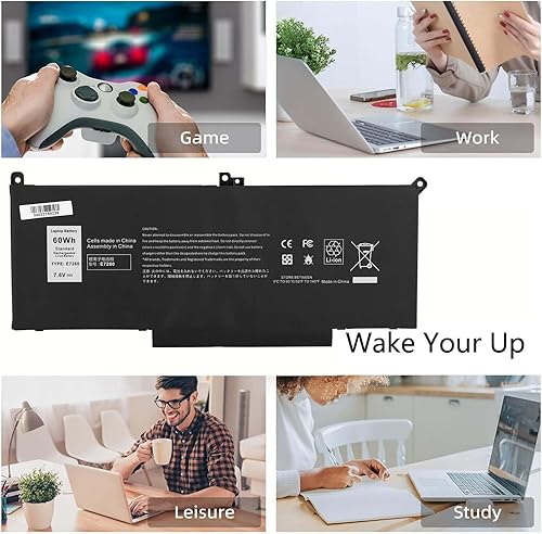 Batería JPking F3YGT de 60 Wh para DELL Latitude 7280 - Quierox - Tienda Online