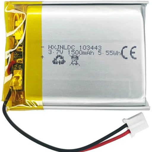 Batería recargable de polímero de litio DC 3.7V 1500mAh 103443 - Quierox - Tienda Online