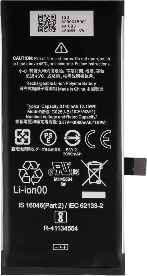 Batería recargable G025J - B compatible con Google Pixel 4A 4G G025J G025N con herramientas - Quierox - Tienda Online