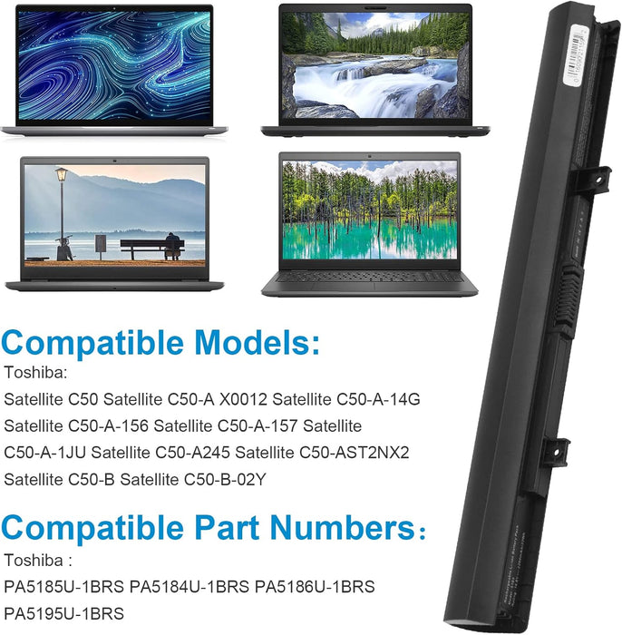 BATERIA TOSHIBA COMPATIBLE 5185 - 8 - 4S1P - Quierox - Tienda Online