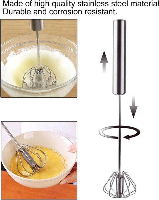 Batidor prémium de acero inoxidable - Quierox - Tienda Online