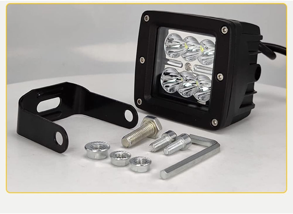 BATLAM 2 luces LED delanteras de 18 W, 12 V - 36 V para 4WD - Quierox - Tienda Online