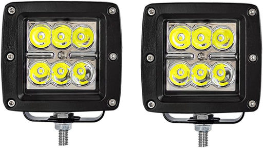 BATLAM 2 luces LED delanteras de 18 W, 12 V - 36 V para 4WD - Quierox - Tienda Online