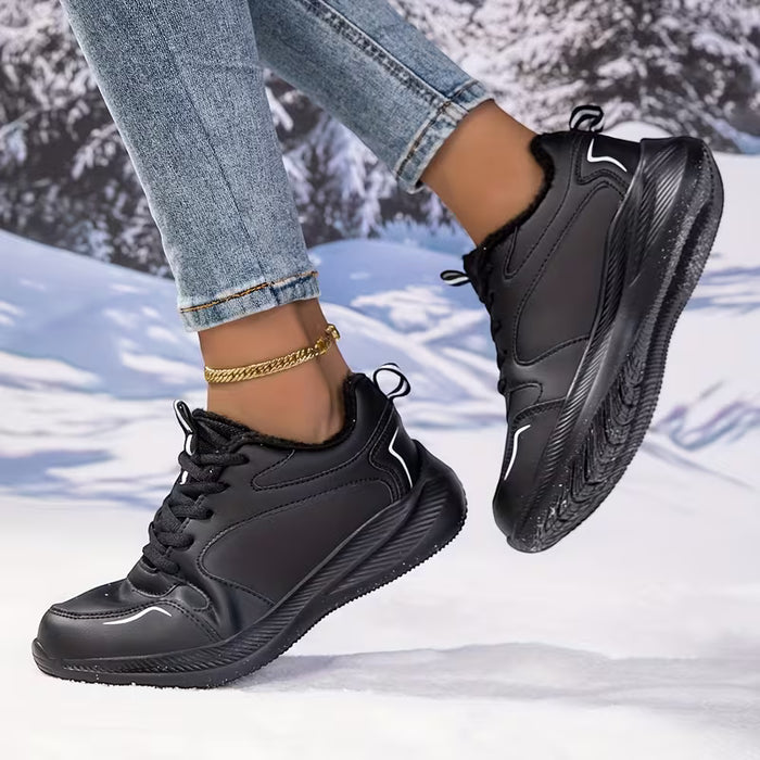 Zapatillas Forradas para Mujer: Zapatos de Invierno Cálidos en , Versátiles