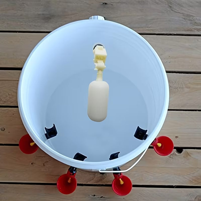 19uds Bebidas para Pollos, Tazas de Agua para Aves de Corral, Bebidas Automáticas Antigoteo