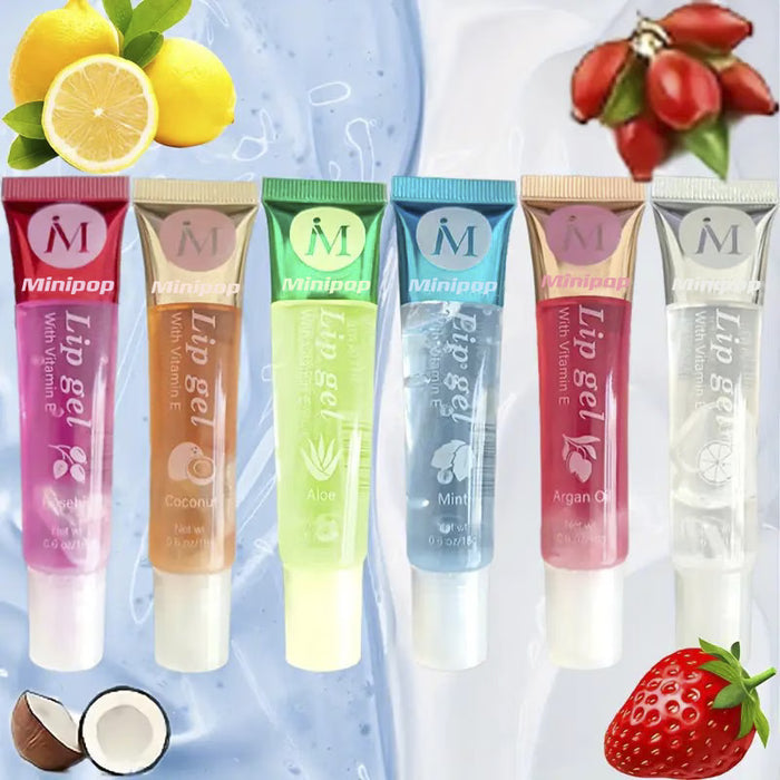 1 pieza de gel hidratante para labios con vitamina e