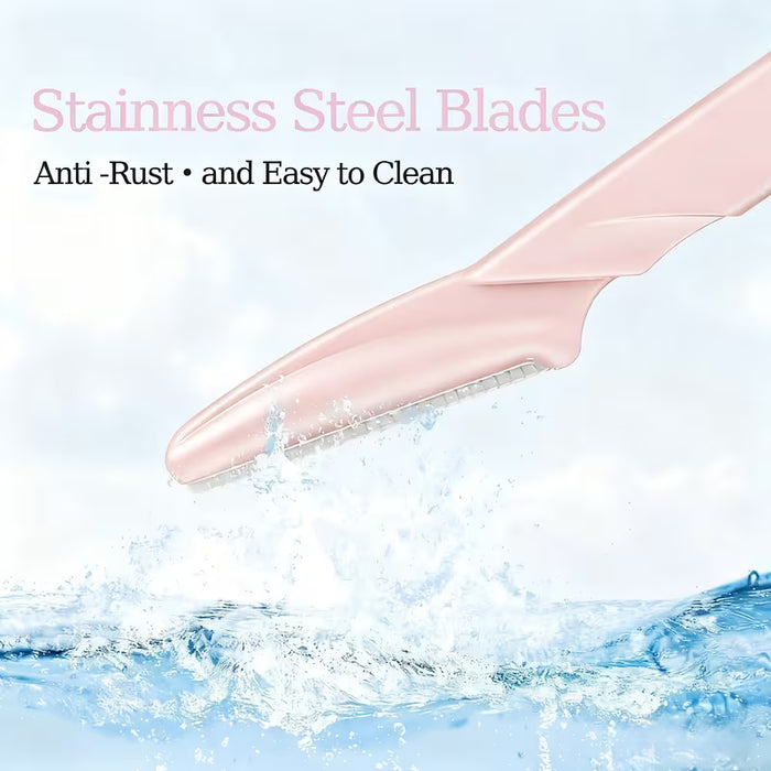 Shein Set 12pcs de afeitadoras y recortadoras seguras para cejas