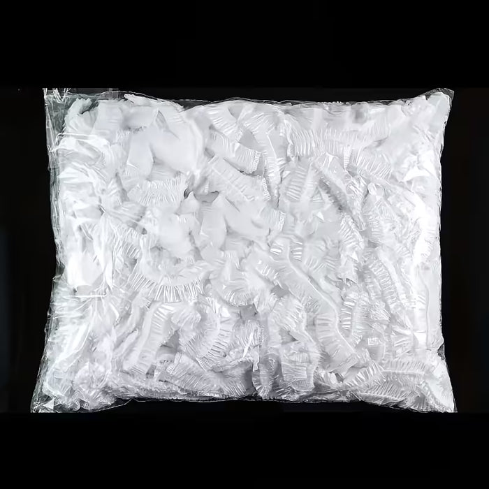 100 Unidades de Cubiertas de Plástico Transparente para Alimentos