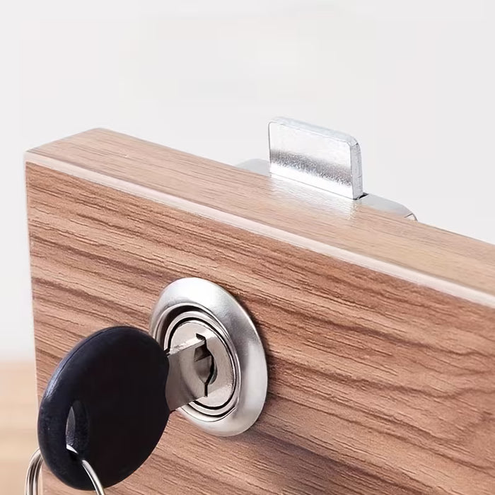 Juego de 2 cerraduras de seguridad con candado de acero para puertas