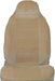 BDK Fundas de asiento auto con respaldo alto de tela beige estilo 2 PC Premium - Quierox - Tienda Online