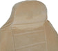 BDK Fundas de asiento auto con respaldo alto de tela beige estilo 2 PC Premium - Quierox - Tienda Online