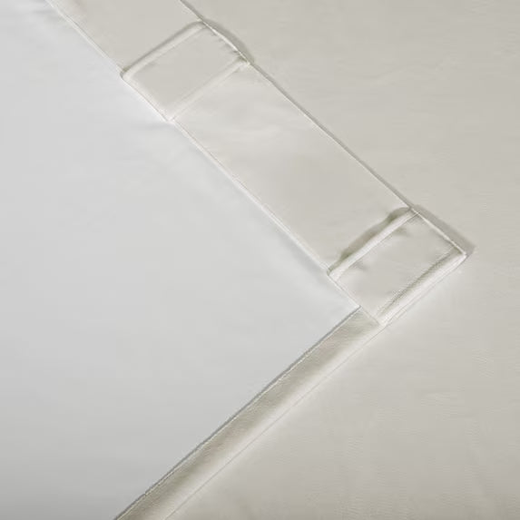 SUN+BLK Juego de cortinas de terciopelo 100% opacas en color Moonbean, juego de 2 paneles 52" x 84"