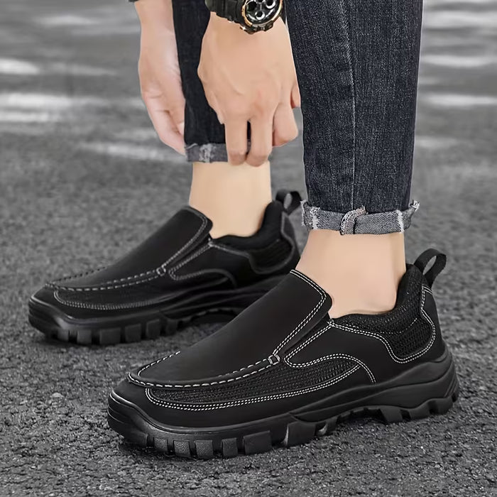 Zapatos Mocasines para Hombre - Punta Redonda Casual con Suela Acolchada