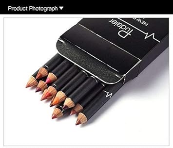 Beauty - Juego de 12 lápices labiales de maquillaje mate brillantes, larga duración - Quierox - Tienda Online