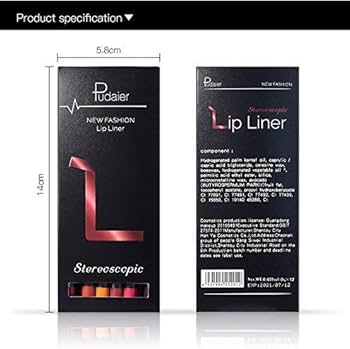 Beauty - Juego de 12 lápices labiales de maquillaje mate brillantes, larga duración - Quierox - Tienda Online