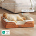 Bedsure Comfy Pet Sofá ortopédico de franela para perros - Quierox - Tienda Online