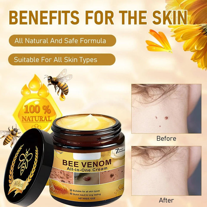 Bee V - enom Crema Reparadora de Veneno de Abeja, 60g - Quierox - Tienda Online