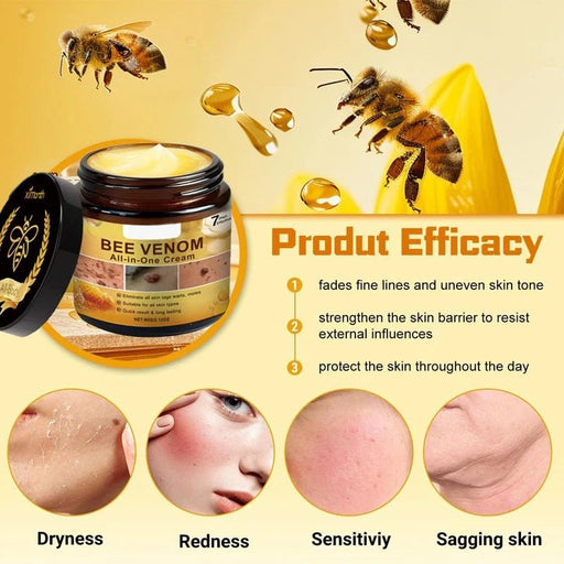 Bee V - enom Crema Reparadora de Veneno de Abeja, 60g - Quierox - Tienda Online